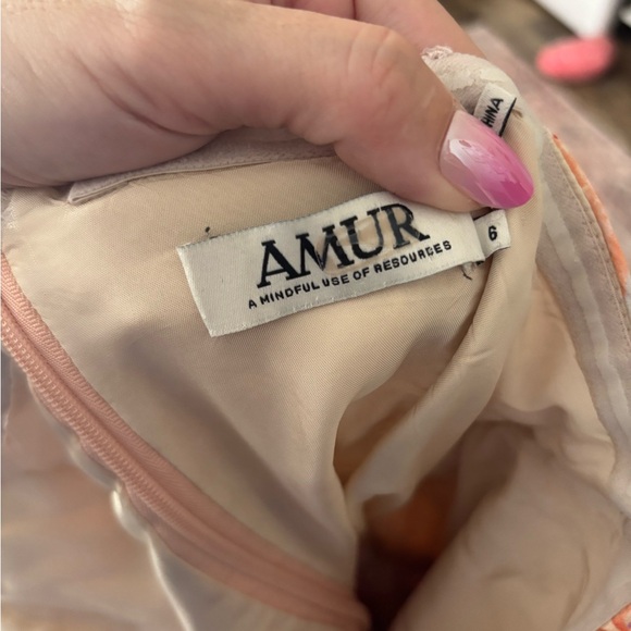 AMUR Kallia Silk Floral Strapless Jumpsuit - Picture 9 of 9